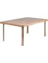 NaturalWood&trade; Rectangle Table - 20" Height