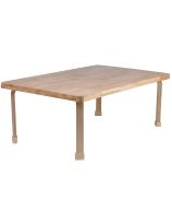 NaturalWood&trade; Rectangle Table - 18" Height