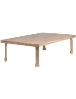 NaturalWood&trade; Rectangle Table - 14" Height