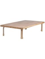 NaturalWood&trade; Rectangle Table - 12" Height