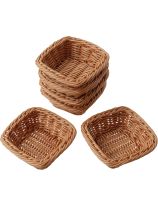 Square Plastic Woven Baskets