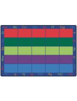 Carpets for Kids&reg; Colourful Places Seating Rug - 6' x 9' Rectangle - (Seats 25)