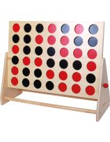 Giant Wooden 4-in-a-Row Game