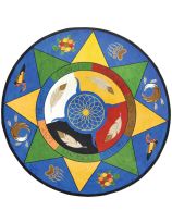 Tapis Spirit of Truth™ de Kid Essentials®, 4 m (13'2") - Rond