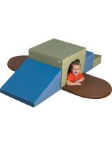 Cozy Woodland Climb-Up Tunnel