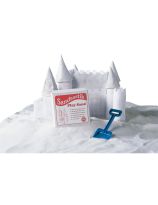 Sandtastik® Sparkling White Play Sand, Moldable - 25 lb Box
