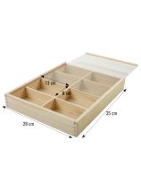 Boîte de tri en bois