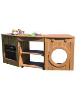 Outdoor Learning Curved Kitchen Set (3 pcs)