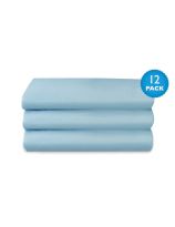 Foundations&reg; CozyFit&trade; Cot Sheets  Standard Size - 12 Pack - Blue
