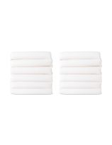 Foundations&reg; CozyFit&trade; Cot Sheets Toddler Size - 12 Pack - White