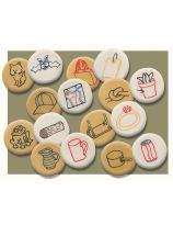 Rhyming Pebbles - Set of 16