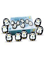 Pierres en forme de pingouin pour l'initiation au codage - Ensemble de 18