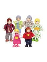 Hape Happy Family Doll Set H