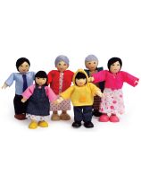 Hape Happy Family Doll Set I