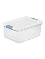 Sterilite® Clear Latching Box - 14 L (15 Quart)