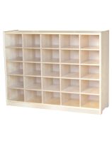 25 Small Bin Cubby Storage Unit