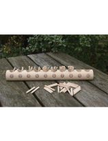 Billot en bois naturel pour le comptage