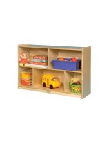 Stock Wooden Toys Oversized Storage on Castors - Birch