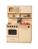 Stock Wooden Toys Classic Kitchen Birch Appliance - Stove/Sink/Dishwasher/Microwave