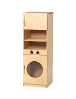 Appareil électroménager classique Stock Wooden Toys en bouleau - Laveuse/Sécheuse