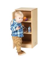 Stock Wooden Toys Toddler Kitchen Birch Appliance - Fridge
