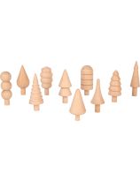 Ensemble de 10 arbres de boisé