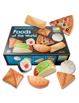 Sensory Play Stones - Foods of the World