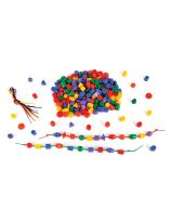 Lacing Beads 96 Pieces With 6 Laces