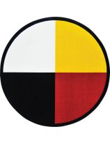 Tapis Joy Carpets de Kid Essentials®, collection Wheel of Life™ - Rond, 4m (13'2")