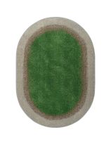 Tapis Kid Essentials® de Joy Carpets, Grounded™ - Ovale, 1,6 m x 2,6 m (5'4" x 7'8") - Vert prairie
