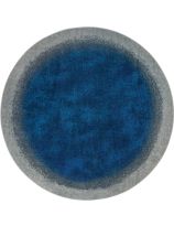 Tapis Joy Carpets de Kid Essentials®, collection Grounded™ - Rond, 1,6 m (5' 4") - Marine