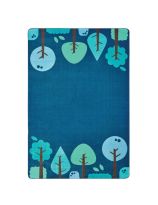 Carpets for Kids&reg; KIDSoft&trade; Tranquil Trees - Blue - 6' x 9' Rectangle