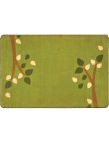 Carpets for Kids&reg; KIDSoft&trade; Branching Out - Green - 7'6" x 12' Rectangle