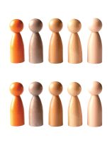 The Freckled Frog Peg People of the World