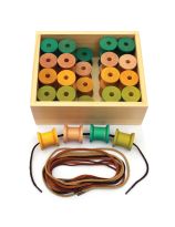 The Freckled Frog Threading Cotton Reels