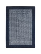 Tapis Joy Carpets de Kid Essentials®, collection Like Home™ - Rectangle, 1,6 m x 2,3 m (5' 4" x 7' 8") - Bleu marine