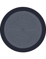 Tapis Joy Carpets de Kid Essentials®, collection Like Home™ - Rond, 1,6 m (5' 4") - Bleu marine