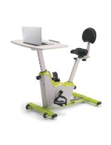 Self-Regulation Classroom Pedal Desk - Premium with Large Desktop - Grades 3-6