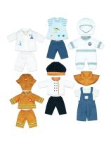 Professional Doll Clothing Sets - 38 cm - Set of 6