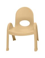 Value Stack&trade; 7" (17.8 cm) Child Chair - Natural Tan