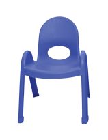 Value Stack&trade; 11" (28 cm) Child Chair - Royal Blue