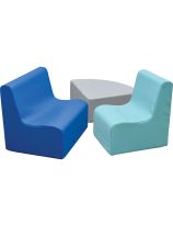 Happy Hangout&trade; Medium Contour Seating - Set of 3 - Tranquility