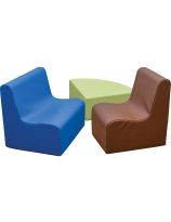Happy Hangout&trade; Medium Contour Seating - Set of 3 - Woodland