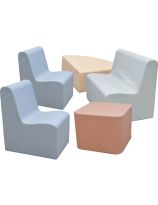 Happy Hangout&trade; Large Contour Seating - Set of 5 - Elements