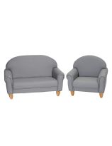 As We Grow&reg; Chair and Sofa Set - Grey