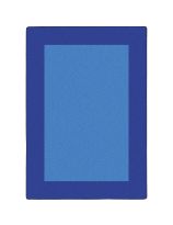 Tapis Kid Essentials® de Joy Carpets, All Around™ - Rectangle, 1,62 m x 2,33 m (5'4" x 7'8") - Bleu