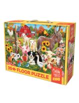Cobble Hill KIDS Floor Puzzle - 35 Pieces - Farmyard Greetings