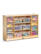 Jonti-Craft&reg; Combo Bin Stationary Storage Unit