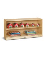 Jonti-Craft&reg; Toddler Adjustable Mobile Straight-Shelf