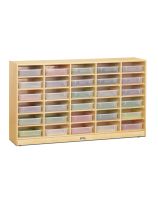 Jonti-Craft&reg; 30 Paper-Tray Mobile Storage - Without Paper-Trays